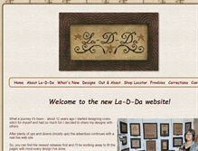 Tablet Screenshot of la-d-da.net